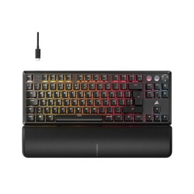 Clavier sans fil Corsair CH-911911G-ES Noir QWERTY de Corsair, Claviers - Réf : M0325240, Prix : 224,93 €, Remise : %