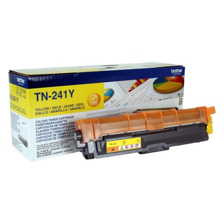 Original Toner Brother TN-241Y Yellow Black by Brother, Printer toners and inks - Ref: M0503173, Price: 81,01 €, Discount: %