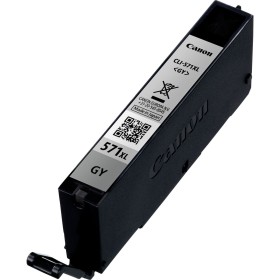 Original Ink Cartridge Canon CLI-571GY XL Grey by Canon, Printer toners and inks - Ref: M0504027, Price: 21,37 €, Discount: %