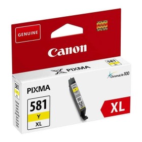 Cartuccia ad Inchiostro Originale Canon CLI-581Y XL XL Giallo di Canon, Toner e inchiostro per stampante - Rif: M0504099, Pre...