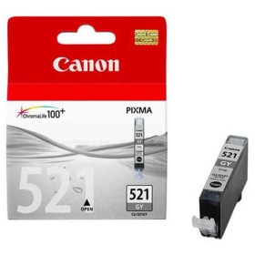 Original Ink Cartridge Canon CLI-521 GY Grey by Canon, Printer toners and inks - Ref: M0504126, Price: 17,42 €, Discount: %