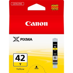 Cartouche d'encre originale Canon CLI-42 Y Jaune de Canon, Toners et encre pour imprimante - Réf : M0504254, Prix : 19,52 €, ...