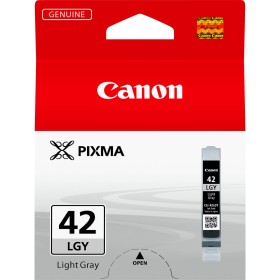 Tinteiro de Tinta Original Canon CLI-42 LGY Preto Cinzento Cinzento claro de Canon, Toners e tinta de impressora - Ref: M0504...