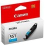 Tinteiro de Tinta Original Canon CLI-551C Ciano de Canon, Toners e tinta de impressora - Ref: M0504282, Preço: 16,89 €, Desco...