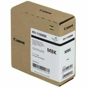 Original Tintenpatrone Canon PFI-110MBK Schwarz Matte Hinterseite von Canon, Toner und Druckertinte - Ref: M0504413, Preis: 1...