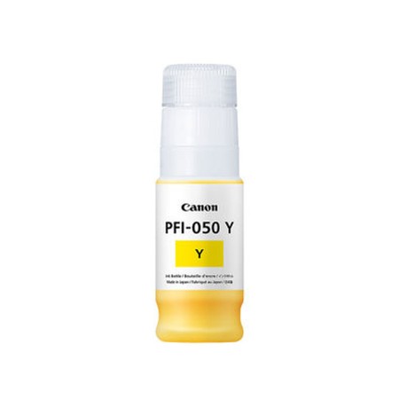 Original Ink Cartridge Canon PFI-050 Y Yellow Black by Canon, Printer toners and inks - Ref: M0504513, Price: 80,49 €, Discou...