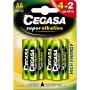 Batteries Cegasa LR06 1,5 V (4 Unités) de Cegasa, Piles jetables - Réf : M0505072, Prix : 3,73 €, Remise : %