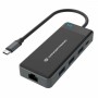 Hub USB Conceptronic DONN14G Noir Gris 100 W de Conceptronic, Hubs USB - Réf : M0505190, Prix : 67,43 €, Remise : %