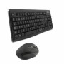 Tastiera e Mouse CoolBox COO-KTR-02W Nero Qwerty in Spagnolo Senza Fili di CoolBox, Set tastiera e Mouse - Rif: M0505259, Pre...