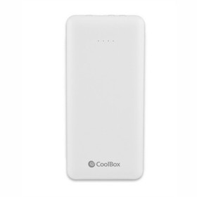 Powerbank CoolBox COO-PB10K-C1 Bianco di CoolBox, Caricatori e Adattatori - Rif: M0505269, Prezzo: 17,79 €, Sconto: %