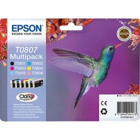 Cartouche d'encre originale Epson C13T08074011 Multipack T0807 de Epson, Toners et encre pour imprimante - Réf : M0505939, Pr...