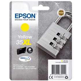 Cartouche d'encre originale Epson C13T35944010 Jaune de Epson, Toners et encre pour imprimante - Réf : M0506190, Prix : 44,08...