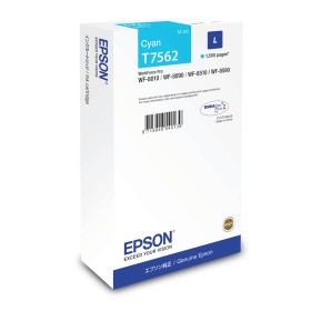 Tinteiro de Tinta Original Epson C13T75624N Azul Ciano de Epson, Toners e tinta de impressora - Ref: M0506929, Preço: 53,60 €...