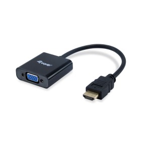 Adaptateur HDMI vers SVGA avec Audio Equip 11903607 Noir de Equip, Adaptateurs DVI-HDMI - Réf : M0508167, Prix : 14,14 €, Rem...