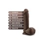 Realistic Dildo Blush Dr Skin TPE Ø 3,8 cm | Tienda24 Tienda24.eu