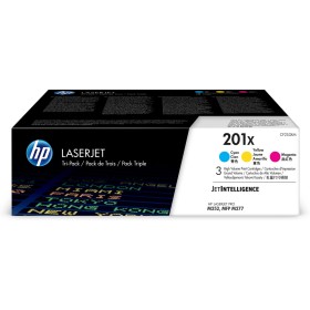 Toner HP 201X Cyan/Magenta/Jaune de HP, Toners et encre pour imprimante - Réf : M0510025, Prix : 391,58 €, Remise : %