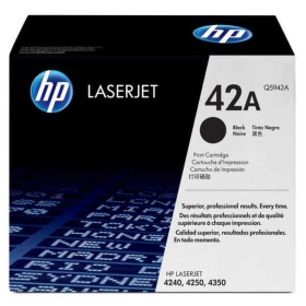 Toner HP 42A Black by HP, Printer toners and inks - Ref: M0510089, Price: 256,52 €, Discount: %