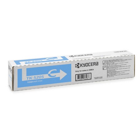 Toner Kyocera TK-5205C Noir Cyan de Kyocera, Toners et encre pour imprimante - Réf : M0513409, Prix : 120,79 €, Remise : %