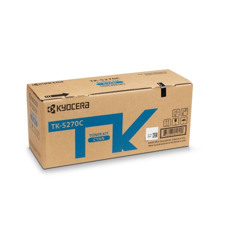 Toner Kyocera TK-5270C Cyan by Kyocera, Printer toners and inks - Ref: M0513448, Price: 179,49 €, Discount: %