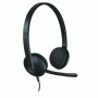 Headphones with Microphone Logitech H340 USB 1,8 m Black by Logitech, PC Headsets - Ref: M0515271, Price: 29,75 €, Discount: %