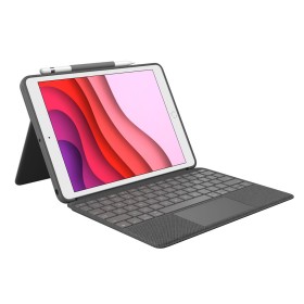 Teclado Bluetooth con Soporte para Tablet Logitech 920-009627 Gris Grafito Qwerty Español QWERTY de Logitech, Teclados - Ref:...