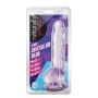 Dildo Blush Naturally Yours Roxo | Tienda24 Tienda24.eu