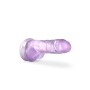 Dildo Blush Naturally Yours Roxo | Tienda24 Tienda24.eu