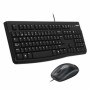 Teclado y Ratón Logitech MK120 Negro Qwerty Español de Logitech, Packs de teclado y ratón - Ref: M0515384, Precio: 25,11 €, D...