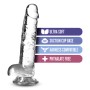 Dildo Realistico Blush Naturally Yours TPE Ø 3,5 cm