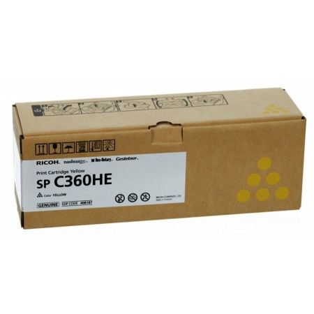 Original Toner Ricoh 408187 Gelb Schwarz von Ricoh, Toner und Druckertinte - Ref: M0517395, Preis: 112,68 €, Rabatt: %