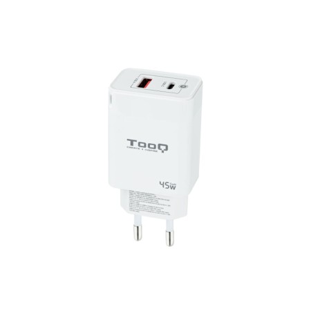 Caricabatterie da Parete TooQ TQWC-GANQCPD45WT Bianco 45 W (1 Unità) di TooQ, Caricabatterie - Rif: M0518575, Prezzo: 15,23 €...