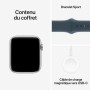 Smartwatch Apple MREE3QF/A Azul Plateado 44 mm 40 mm M/L de Apple, Smartwatches - Ref: M0800116, Precio: 336,36 €, Descuento: %