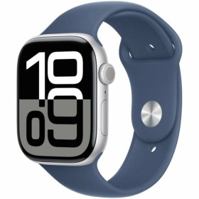 Montre intelligente Apple Series 10 Bleu Argenté 46 mm de Apple, Montres connectées - Réf : M0800131, Prix : 611,50 €, Remise...