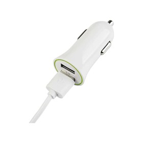 Cargador de Coche Blanco de BigBuy Accessories, Accesorios para coches - Ref: M0800256, Precio: 8,71 €, Descuento: %