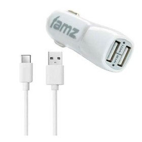 Chargeur de voiture Famz Blanc de Famz, Accessoires pour voitures - Réf : M0800260, Prix : 7,56 €, Remise : %