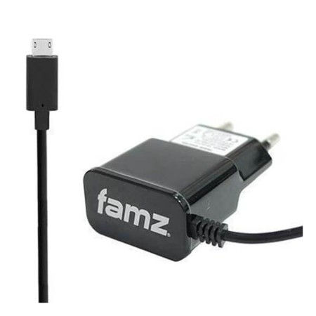 Wall Charger Famz Black | Tienda24 - Global Online Shop Tienda24.eu