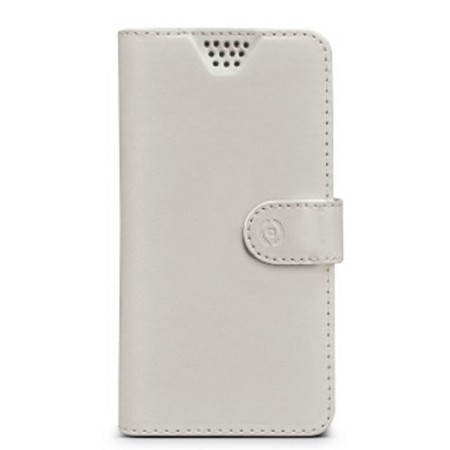 Funda para Móvil Celly WALLYUNILWH Blanco Universal | Tienda24 - Global Online Shop Tienda24.eu