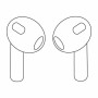 Écouteurs in Ear Bluetooth Apple AirPods Blanc de Apple, Écouteurs Bluetooth à une seule oreille - Réf : M0802157, Prix : 182...