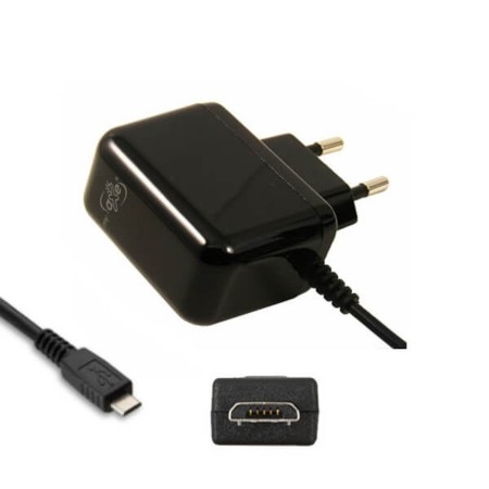 Wall Charger Black by BigBuy Accessories, Chargers - Ref: M0802379, Price: 9,74 €, Discount: %