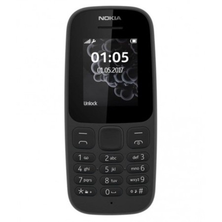 Telefone Telemóvel Nokia 105 DualSIM Preto de Nokia, Telemóveis e smartphones livres - Ref: M0802394, Preço: 25,79 €, Descont...