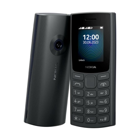 Teléfono Móvil Nokia 110 (2023) Negro de Nokia, Móviles y smartphones libres - Ref: M0802397, Precio: 57,51 €, Descuento: %