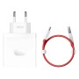 Wall Charger OnePlus SUPERVOOC White 100 W by OnePlus, Chargers - Ref: M0802537, Price: 49,50 €, Discount: %