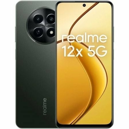 Smartphone Realme 12x 6,6" Mediatek Dimensity 6100+ 8 GB RAM 256 GB Negro de Realme, Móviles y smartphones libres - Ref: M080...