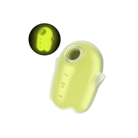 Clitoris Suction Stimulator Satisfyer Glowing Ghost Yellow | Tienda24 Tienda24.eu