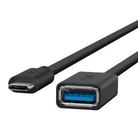 USB-C Cable to USB Belkin F2CU036btBLK Black by Belkin, USB Cables - Ref: M0803951, Price: 17,93 €, Discount: %