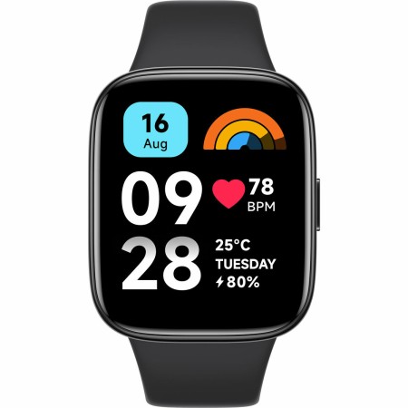 Montre intelligente Xiaomi Redmi Watch 3 Active 46 mm Noir 1,83" de Xiaomi, Montres connectées - Réf : M0804117, Prix : 61,33...