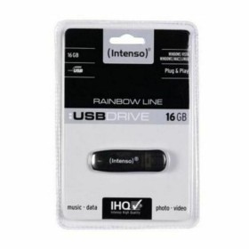 Memoria USB INTENSO Rainbow Line 16 GB Negro 16 GB Memoria USB de INTENSO, Memorias USB - Ref: S0200486, Precio: 4,65 €, Desc...