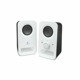 Haut-parleurs multimedia Logitech Z150 2.0 6W Blanc de Logitech, Enceintes PC - Réf : S0201555, Prix : 33,01 €, Remise : %