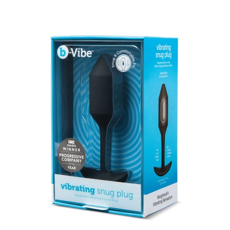 Butt Plug Snug M B-Vibe Vibrating Nero