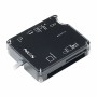 Leitor de cartões externo NGS FLTLFL0028 4299976 USB 2.0 Preto de NGS, Leitor de cartões de memória externos - Ref: S0209681,...